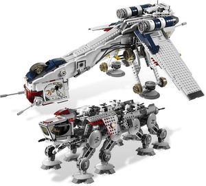 Republic Dropship with AT-OT Walker
