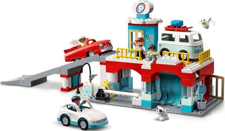Parking Garage and Car Wash