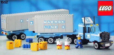 Container-Lkw