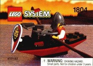Ruderboot mit Armbrustschützen