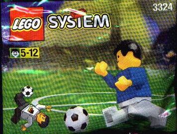 Fußballspieler mit Ball