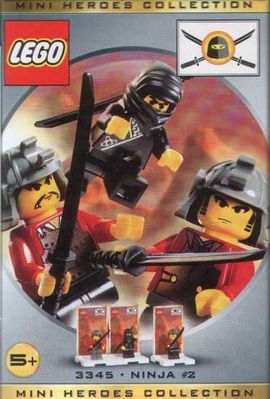Schwarzer Ninja & Samurai
