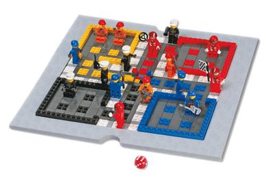 Ludo with Mini-Figures