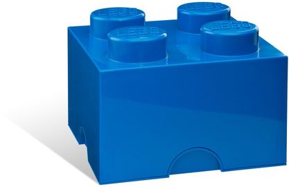 4-stud Blue Storage Brick