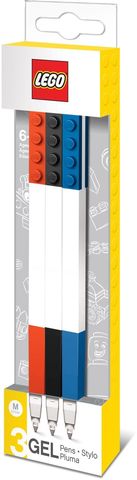 LEGO 3 Pack Gel Pen Set