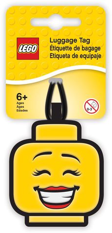Girl Luggage Tag