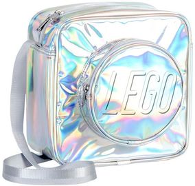 Holographic Brick Crossbody Bag
