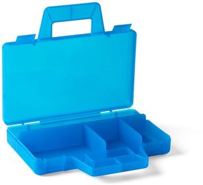 Transparent Blue Sorting Case To Go