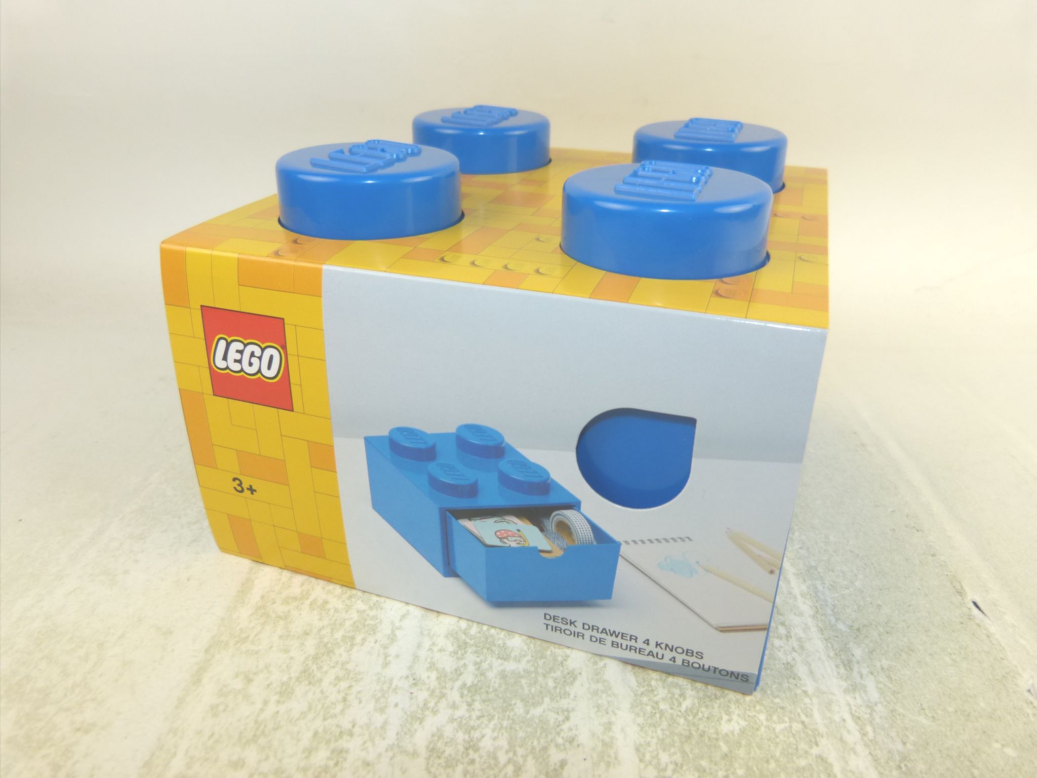 Storage Brick Drawer 4, Blue