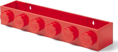 Brick Bookrack Bright Red