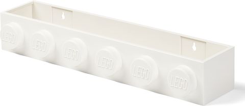 Brick Bookrack White
