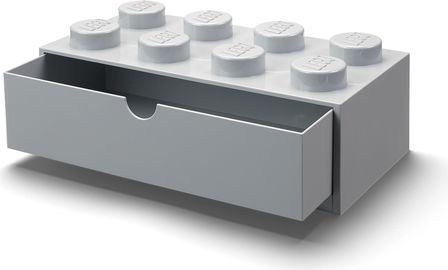 8 Stud Desk Drawer Gray