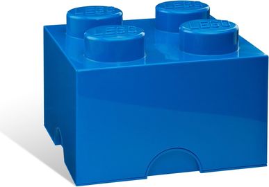 4 Stud Storage Brick Blue