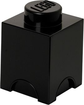 Storage Brick 1 Stud Black
