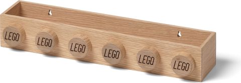 Wooden Book Rack Light Oak
