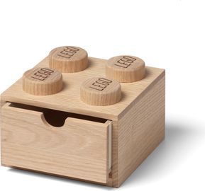 Wooden Desk Drawer 4 Light Oak