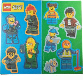 City Fabric Stickers