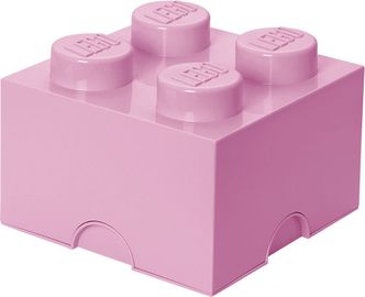 4 Stud Storage Brick Light Purple