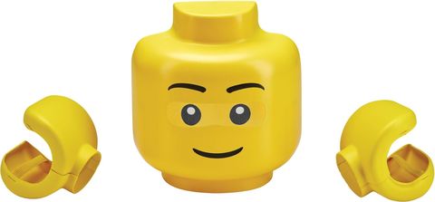 Lego Guy Mask & Hands Costume Kit