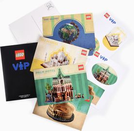 LEGO Travel Postcard and Sticker Set