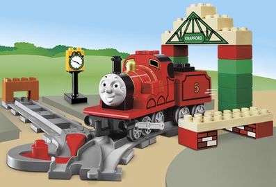 James at Knapford Station