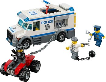 Flucht aus dem Gefangenen-Transporter