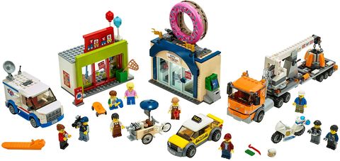 Große Donut-Shop-Eröffnung