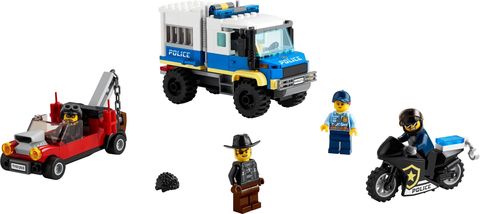 Polizei Gefangenentransporter