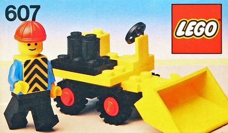 Bagger mit Fahrer