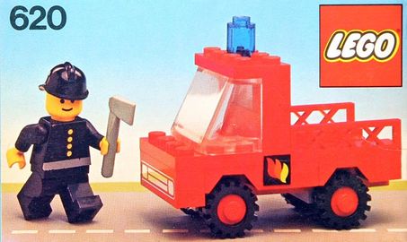 Feuermeldewagen mit Brandmeister