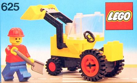 Traktor mit Vordergabel