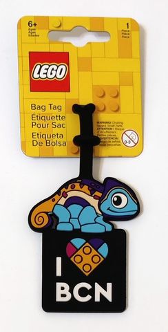 I love BCN bag tag
