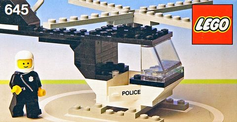 Polizeihubschrauber mit Pilot