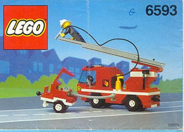 Feuerwehr-Drehleiterwagen