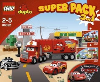 Cars Super Pack 3-in-1