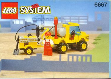 Straßenbau-Reparaturwagen