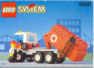 Recycling-Container Truck