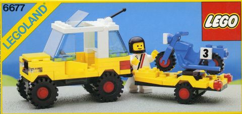 Rennmaschinen-Transporter