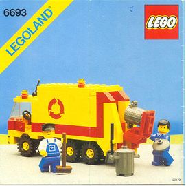 Müllabfuhrwagen