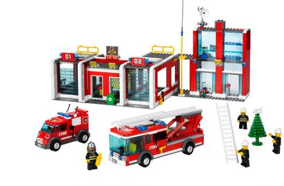 Große Feuerwehr-Station