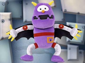 Little Robots Scary Plush