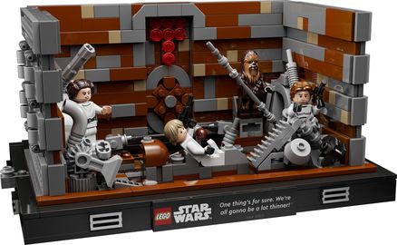 Death Star Trash Compactor Diorama