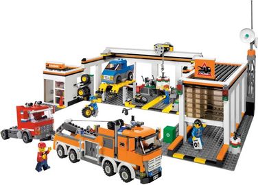 Große Autowerkstatt