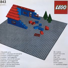 48x48 Riesenbauplatte, grau
