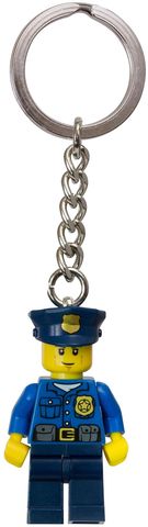 City Policeman Key Chain