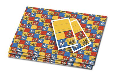 Classic LEGO Gift Wrap