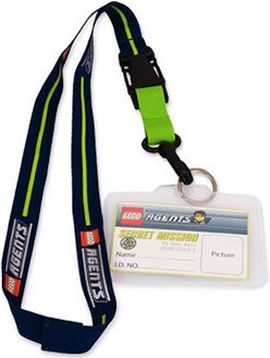 Agents ID Card with Lanyard