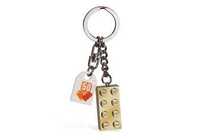 Gold Brick Key Chain
