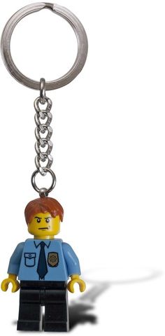 Policeman Key Chai
