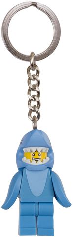 Shark Suit Guy Key Chain